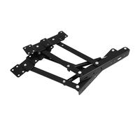 BESTOMZ Support Charnière à Ressort pour Table Rehaussable 2 Pièces en Fer Robuste Mécanisme de Levage Amorti pour Meubles de Maison et Chambre