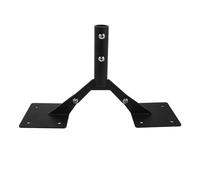 BESTOMZ Support de Fixation Métallique pour Toit en Acier Réglable pour Girouette et Mât de Drapeau, Socle Robuste Adapté Jardin Extérieur, Résistant aux Intempéries et Vent Fort