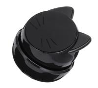 BESTOMZ Support Main Alliage Voiture Magnétique de en pour Téléphone Noir, Forme Chat Adorable Aspiration Magnétique et Utilisation