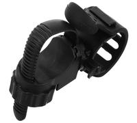 BESTOMZ Support pour Lampe Torche Vélo, Fixation Guidon Rotative à 360°, Adaptateur Compact et Léger Compatible Lampes de Poche, Accessoire Polyvalent pour Cyclisme et Camping, Serrage