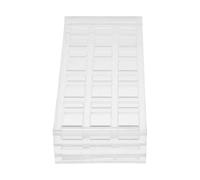BESTOMZ Support Rangement Emplacements en Acrylique Cuvettes pour 12 Trous de 20mm Polyvalent Stable pour Laboratoire D'analyse Chimique