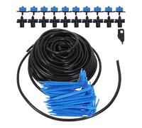 BESTOMZ Système à Goutte Automatique D'irrigation pour Plantes et Semis | Pvc et Pp, Bleu, Débit Précis, Usage Pépinière et Patio, Gestion Automatisée, Économie de Temps