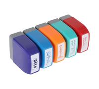 BESTOMZ Tampons D'évaluation pour Enseignants en Plastique Coloré, Lot de 5 Pièces, Outil de Motivation pour Élèves en Milieu Scolaire et Apprentissage des Langues