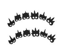 BESTonZON 1 Ensemble Kit de Masques Diy Licorne de Masques à Gratter pour Activités pour Halloween et Fêtes Améliorez Interaction Parent