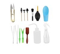 BESTonZON 1 Ensemble Outils de Jardinage pour Plantes Kit Complet de Accessoires pour Jardin Compris Un Pulvérisateur Un Arrosoir Une Pelle Sécateur pour Culture Intérieure et Extérieure
