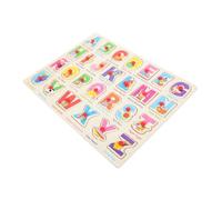 BESTonZON 1 Ensemble Puzzle Éducatif pour Garçon Fille de Jeu de Puzzle Espagnol pour Développement Cognitif et Coordination Motrice des Tout Petits