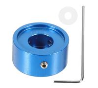 BESTonZON 1 Jeu Capuchon De Pédale D'effet Pédale De Guitare Électrique Bouton De Basse Boutons De Guitare Électrique Couvre-ongles Effet Guitare Étui Pour Guitare Électrique Blue Métal