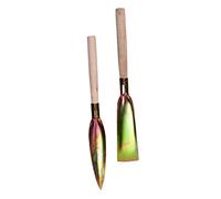 BESTonZON 1 Jeu Outil De Pelle À Fleurs Plantation Bêche Pelles pour Les Enfants Outils De Jardinage Petit Plantes Usine Pelle De Jardinage Épaissie Pelle À Planter des Fleurs Bois 2 Pièces