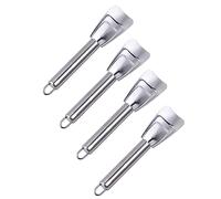 BESTonZON 1 Jeu Pelle À Dégivrage Outil De Déglaçage Pelle À Glace Pelle De Dégivrage Grattoir À Glace Cuillère À Glace Disicing Phel Acier Inoxydable 4 Pièces