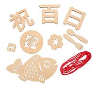 BESTonZON 1 Lot De Panneaux En Bois De Cent Jours Pour Nouveau-Né Accessoire Photo Pour Bébé Signe D'Étape De Cent Jours Cartes En Bois Décoration De Fête Prénatale Cartes D'Étape Pour
