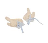 BESTonZON 1 Paire Arrêtez de manger des pour bébés rongeurs d'ongles de protection à succion du pouce Moufles pour bébé anti-grattage Moufles respirantes pour bébé Sky-blue