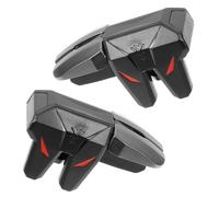 BESTonZON 1 Paire Bouton D'aide Au Jeu Déclencheur De Contrôleur De Jeu Mobile Manette De Jeu Pour 6 Doigts Accessoires De Jeu Fourniture De Jeu Téléphone Portable Abdos Artefact De Poulet