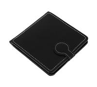 BESTonZON 1 Pc de médiators étui pour médiators Pochette de Rangement pour médiators Porte-médiator Support de médiators pour Guitare électrique Pochette pour médiators Cuir Black