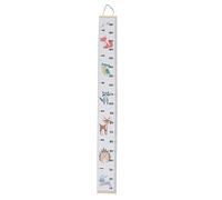 BESTonZON 1 Pc Règle Suspendue D'art Hauteur Des Enfants Règle Du Tableau De Croissance Tableau De Croissance Des Murs Toise Amovible Règle De Mesure Nordique En Bois Blanche