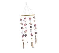 BESTonZON 1 Pièce De Ficelle Pendentif Mural marivaux Salon ins décoration décor décontracté pendentifs pour téléphones Portables décoration Murale Pendentif Boule de Poils tenture décorer