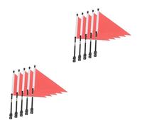 BESTonZON 10 Ensembles Vélo de Fanions pour Guidon Accessoire de Vélo pour Garçon Fille Banderole Colorée pour Garçons Filles