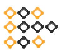 BESTonZON 10 pièces Anneaux Anti-roulis Microphone Protection Quatre Coins pour Ktv Conférences Scènes