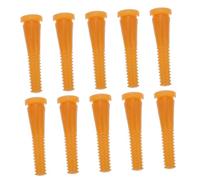 BESTonZON 10 Pièces Doigts de Plumeuse pour Volaille Outils de Retrait des Plumes pour Poules et Accessoires Compatibles avec Plumeuses Pratique et