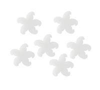 BESTonZON 10 Pièces Éponge Filtrante Forme De Fleur Pour Piscine Absorbante Huile Haute Efficacité Éponges Multi-usages Pour Cosmétiques De Piscine Blanches