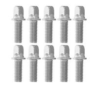 BESTonZON 10 pièces Lot de Vis pour Batterie Instrument Musique Vis de Remplacement pour Tambour Percussion Fixation Sécurisée pour Amélioration Acoustique et Montage Stable des Batteries