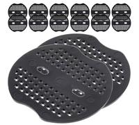 BESTonZON 100 pièces Agrafes de Fixation avec Rondelles Résistant pour Toile de Paillage Jardin Piquets Sol et Durables Camping Randonnée BBQ et Activités Extérieures