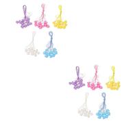 BESTonZON 100 Pièces boîte à dents cas de souvenir de bébé titulaire porte- de bébé enfant porte-bébé organisateur de souvenirs de bébé cas de stockage de Plastique blanche