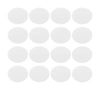 BESTonZON 100pcs Autocollants Adhésifs Ronds Double Face pour Support Téléphone et Porte Parfum Voiture, Film Blanc, Adhérence Forte et Fixation Solide pour Tableau de Bord