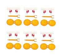 BESTonZON 10pièces Abreuvoir pour Poules à Double Coupelle Automatique Distributeur Eau pour Volaille Gobelet Suspendu