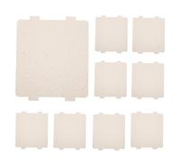 BESTonZON 10pièces Plaques Mica Pour Micro-ondes De Guide Ondes Isolantes Et Résistantes Chaleur Accessoires De Remplacement Universels Pour Four