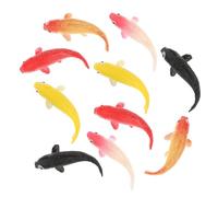 BESTonZON 10pièces Poissons Artificiels Décoratifs pour Aquarium Miniatures Modèles Réalistes pour Diorama Et Décoration De Terrarium