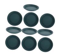 BESTonZON 10pièces Soucoupes pour Pots De Fleurs Plateau De Jardinière Bac à Eau pour Plantes Assiettes Plastique Soucoupes Ronde Base De Pot De Fleurs pour Intérieur Et Extérieur