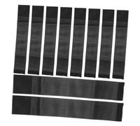 BESTonZON 11 pièces Brassard Élastique Ajustable Noir pour Funérailles et Commémorations Lot de Bandeau de Deuil Confortable pour Événements Solennels et Équipes
