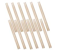 BESTonZON 12 Paires Baguettes de Batterie Bois Lot de Accessoires de Percussion pour Débutants et Musiciens Confortables et Durables pour Jazz et Rock