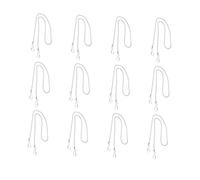 BESTonZON 12 pièces Chaînes Métalliques de Suspension pour Panneaux Ensemble pour Accrocher Posters et Drapeaux Accessoires Décoratifs Intérieurs et Extérieurs