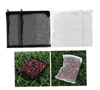BESTonZON 12 pièces Lot Filtre pour Aquarium Maille Durable avec Blancs et Noirs pour Média Filtrant et Pompes Filtration Aquatique