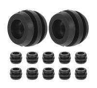 BESTonZON 12 Pièces Set of Rubber Bumpers for Foosball Tables Replacement Gaskets Easy to Install Pads for Football Rods Maintenance