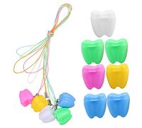 BESTonZON 12pièces Boîte à Dents De Lait Pour Garçons Et Filles Étui De Rangement Pour Dents Perdues Contenant Pratique