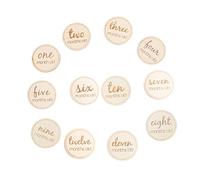 BESTonZON 12pièces Cartes Mensuelles Garçon Fille Accessoires Créatifs Pour Photographie De Naissance Souvenirs Commemoratifs Pour Garçon Fille Né Design Amusant Et Unique