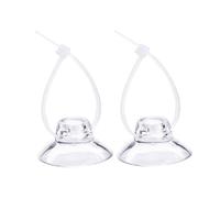 BESTonZON 12pièces Lot de Ventouses Transparentes sans Crochets pour Verre Fenêtre Et Ballons Décoratifs