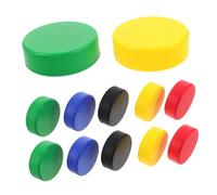 BESTonZON 12pièces Rondelles De Hockey Légères Polyuréthane pour Entraînement Intérieur Et Extérieur pour Jeux Et Développement De Compétences