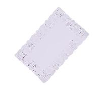 BESTonZON 140pièces Napperons Papier Jetables Blancs Pour Emballage De Gateaux Avec Decors Dentelle Creuse