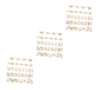 BESTonZON 15 Pcs Fleur Bandeau Cent Jours Banquet Coiffe Vintage Bandeau Creux Dentelle Casque Infantile Coiffure Infantile Premier Anniversaire Couronne Bandeau Pour Enfants Infantile