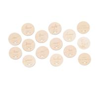 BESTonZON 15 Pièces Cartes D'étapes En Bois Pour Garçon Fille Recto Rectifié Disques D'étapes Pour Garçon Fille En Bois