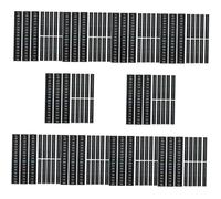 BESTonZON 150pièces Thermomètre Adhésif Intérieur Bande De Température Liquide Pour Aquarium Et Reptiles Indication De Température Facile à Utiliser Et Sécuritaire