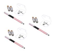 BESTonZON 15pièces Stylet Capacitif avec De Remplacement Ensemble De pour Écriture Et Dessin Pinceau Double-Face Rose