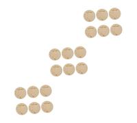 BESTonZON 18 Pcs Plaque De Naissance Infantile En Bois Faire-Part Signes En Bois Jalon Signes Nouveau-Né Signes De Naissance Nom Signes Mensuel Jalon Signes Faire-Part