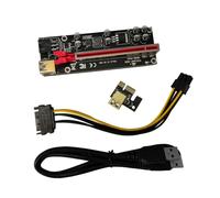 BESTonZON 1ensemble Adaptateur Pci-e à Riser Pcie pour Cartes Graphiques Connecteur USB Extension Stable Et Pratique pour Pc Et Mining