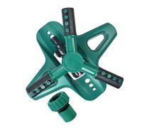 BESTonZON 1Ensemble Arroseur de Jardin Automatique Rotatif Arrosage Économe pour Pelouse Jardin Complet Base Stable