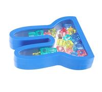 BESTonZON 1ensemble Boîte à Dents De Lait Garçon Fille Organisateur De Souvenirs Garçon Fille Forme De Lapin Coffre à Dents Transparent Avec Espace Pour Cheveux Fœtaux Pour Conserver