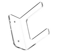 BESTonZON 1ensemble Guitare Murale Suspendue Support Acrylique Transparent pour Guitare Électrique Classique Basse Violon Ukulélé Housse Murale Design Artistique pour Instruments à Cords
